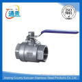 casting and cnc machine stainless steel 1pc ball valves from made in china
